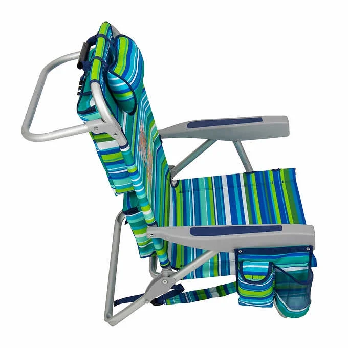 Tommy Bahama Beach Chair 2-pack Green Stripes