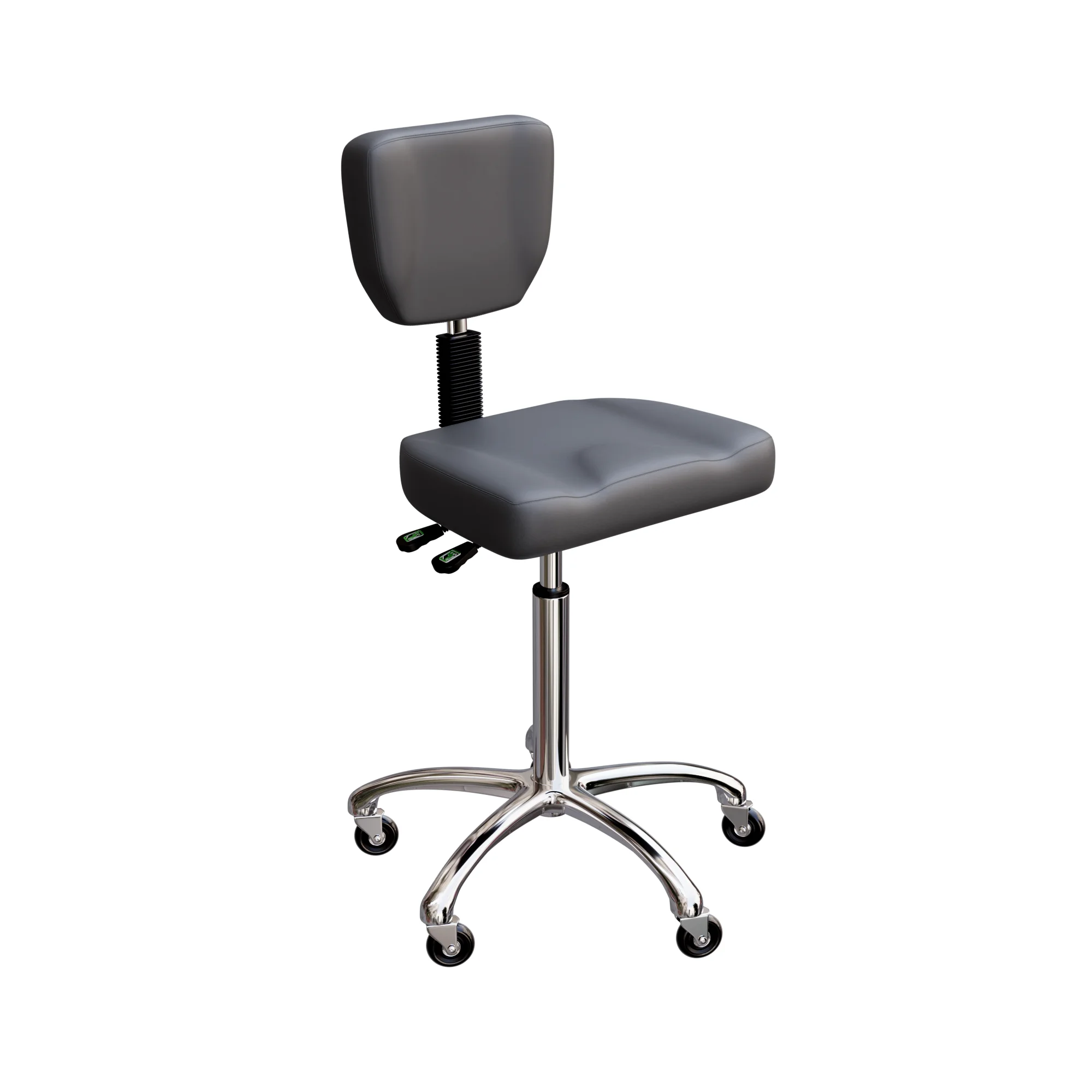 Spa Numa LEXUS Luxury Beauty Esthetician Stool - 1030 - Gray