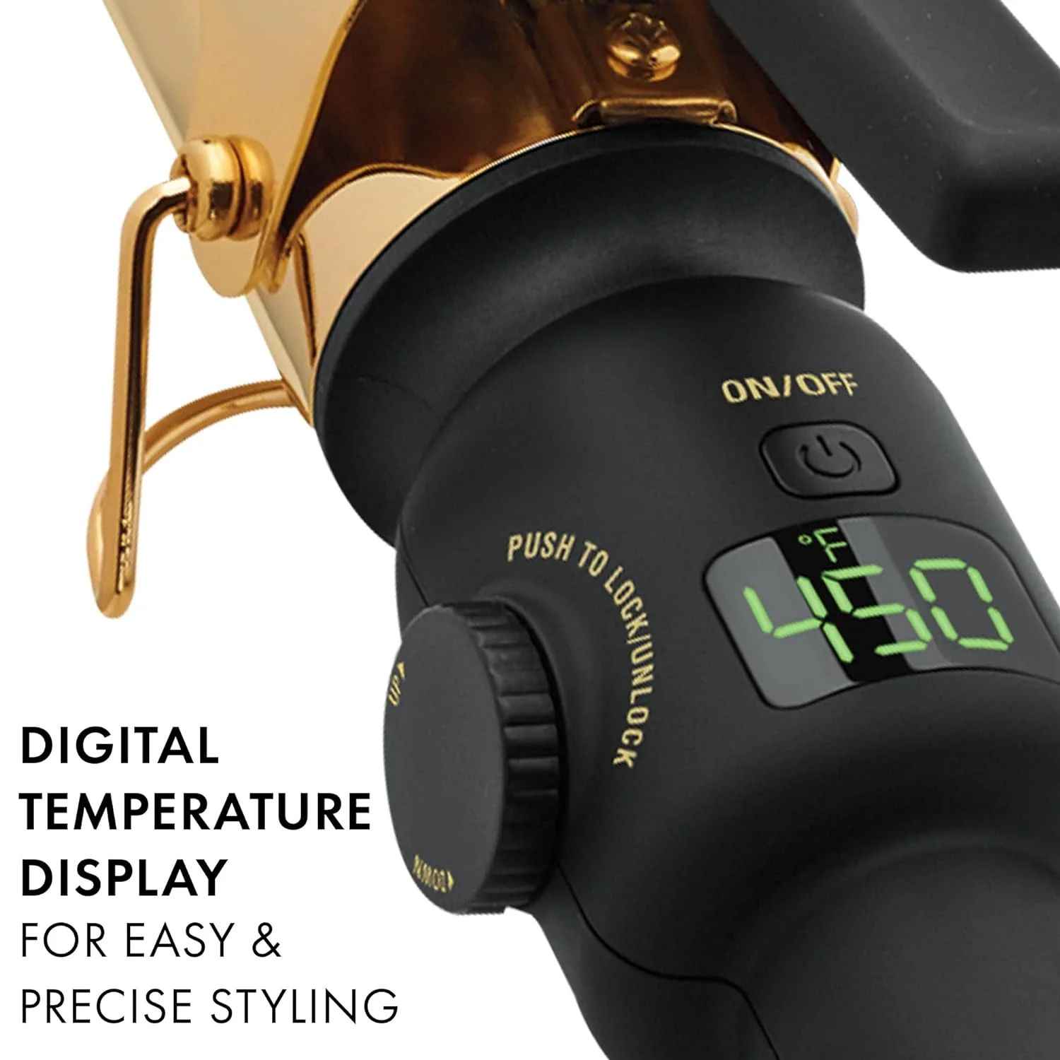 HOT TOOLS Professional 24K Gold 1-1/2'' Digital Curling Iron, 1 ct.