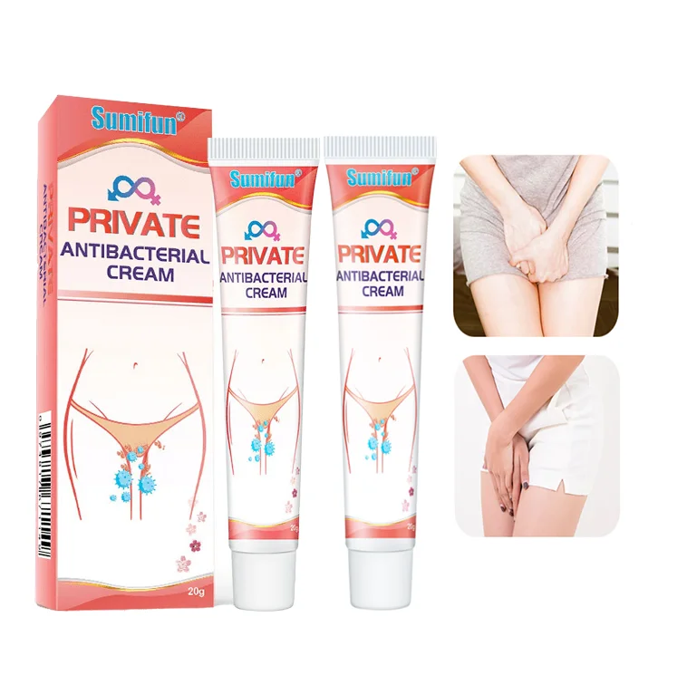 20 Grams Private Vagina Itch Relief Cream Skin Ointment Female Male Private Genitals Reduce itchy skin, Private Itch Relief Herbal Cream for External Use-2PCS