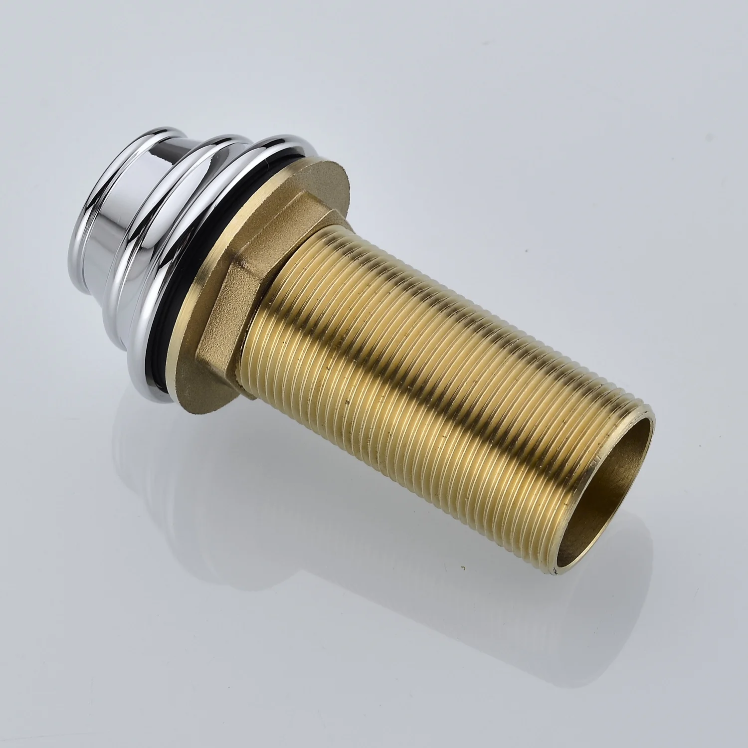 DremFaryoyo Bridge Dual Handles Kitchen Faucet With Pull-Out Side Spray in