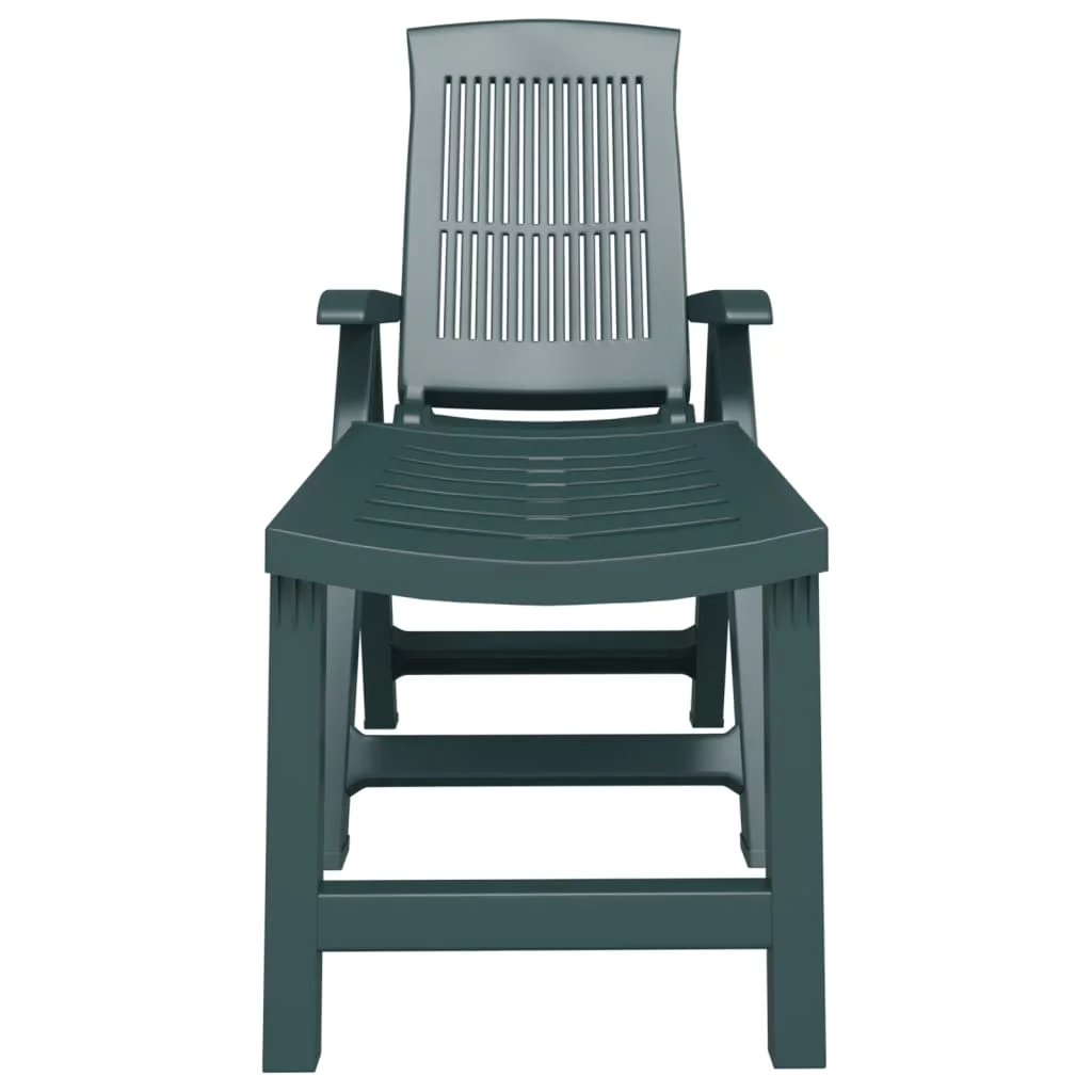 Walmeck Sun Lounger Green