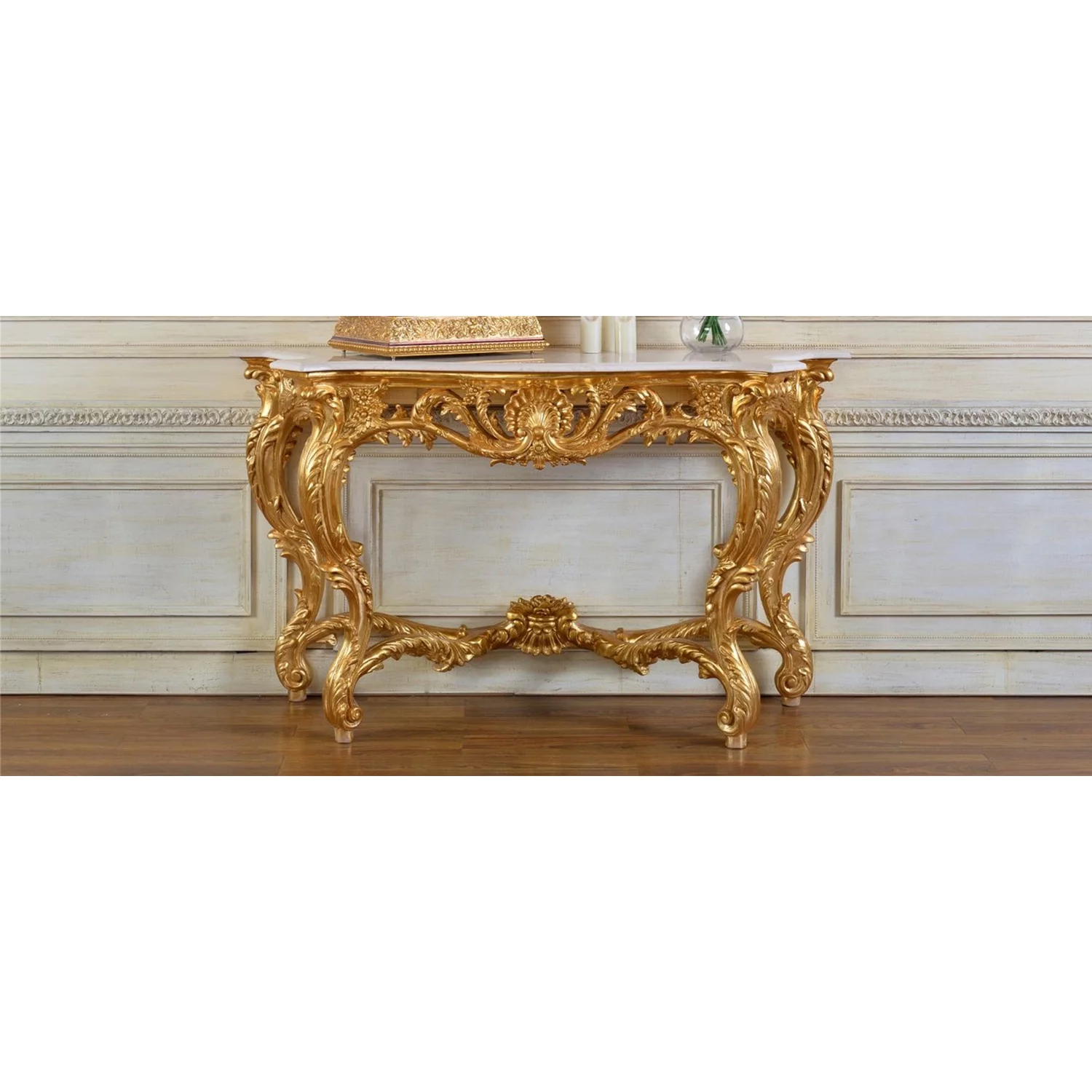 Homestock Southwestern Style FON-219G Console Table