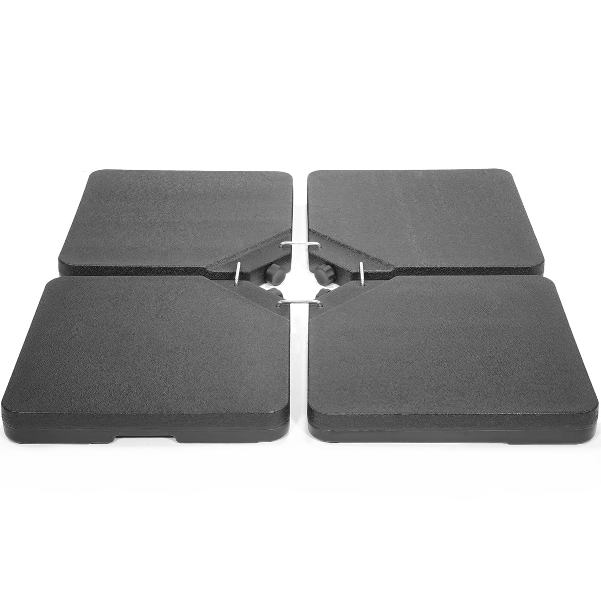 Barton 4PCS Filled Umbrella Base Self-Filled Water or Sand - Cantilever Offset Umbrella Base Stand