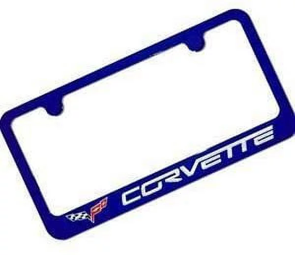 C6 Corvette Color-Matched License Plate Frame : Torch Red