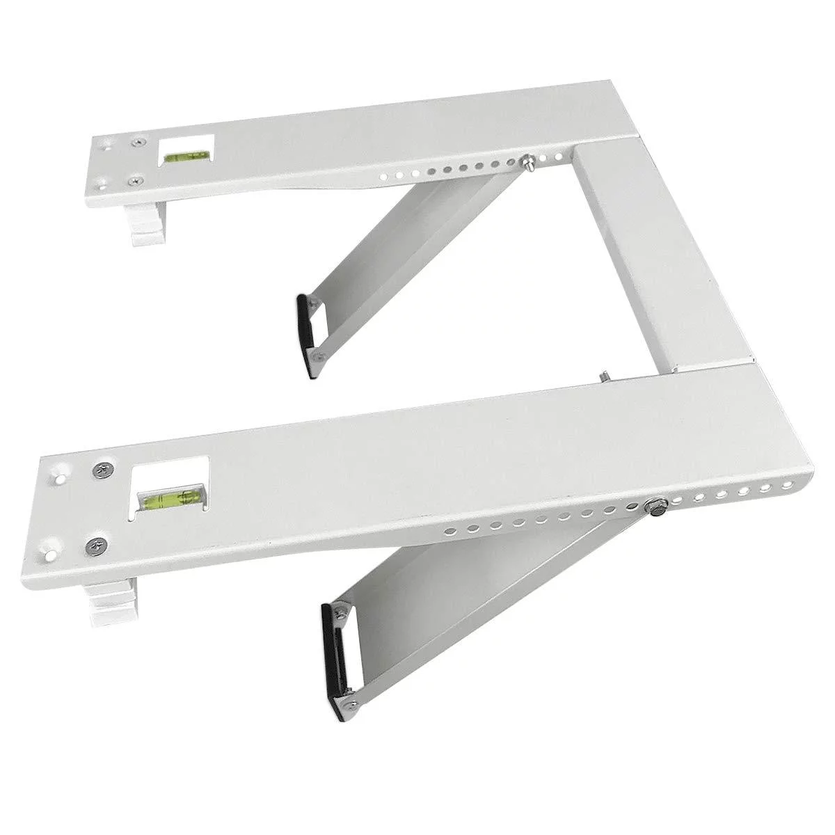 Qualward Air Conditioner Bracket Window AC Support Brackets - Heavy Duty with 2 Arms, Up to 180 lbs for 12000 to 24000 BTU AC Units