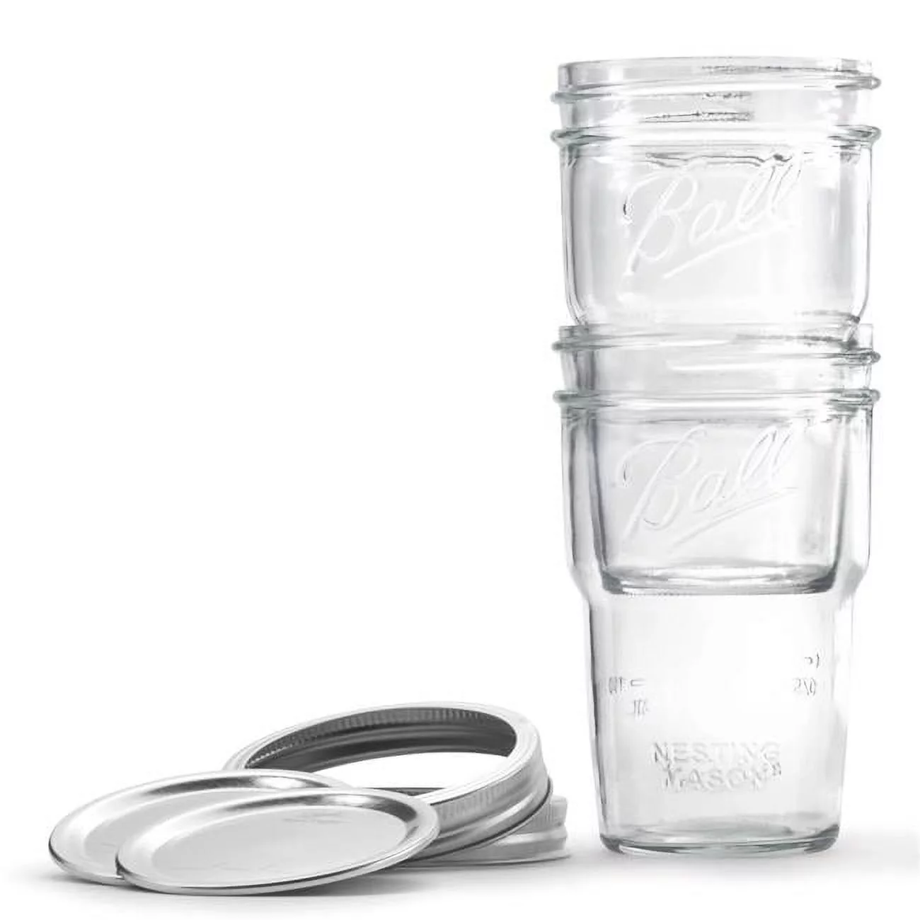 Ball Nesting Pint Jars - Pack of 4