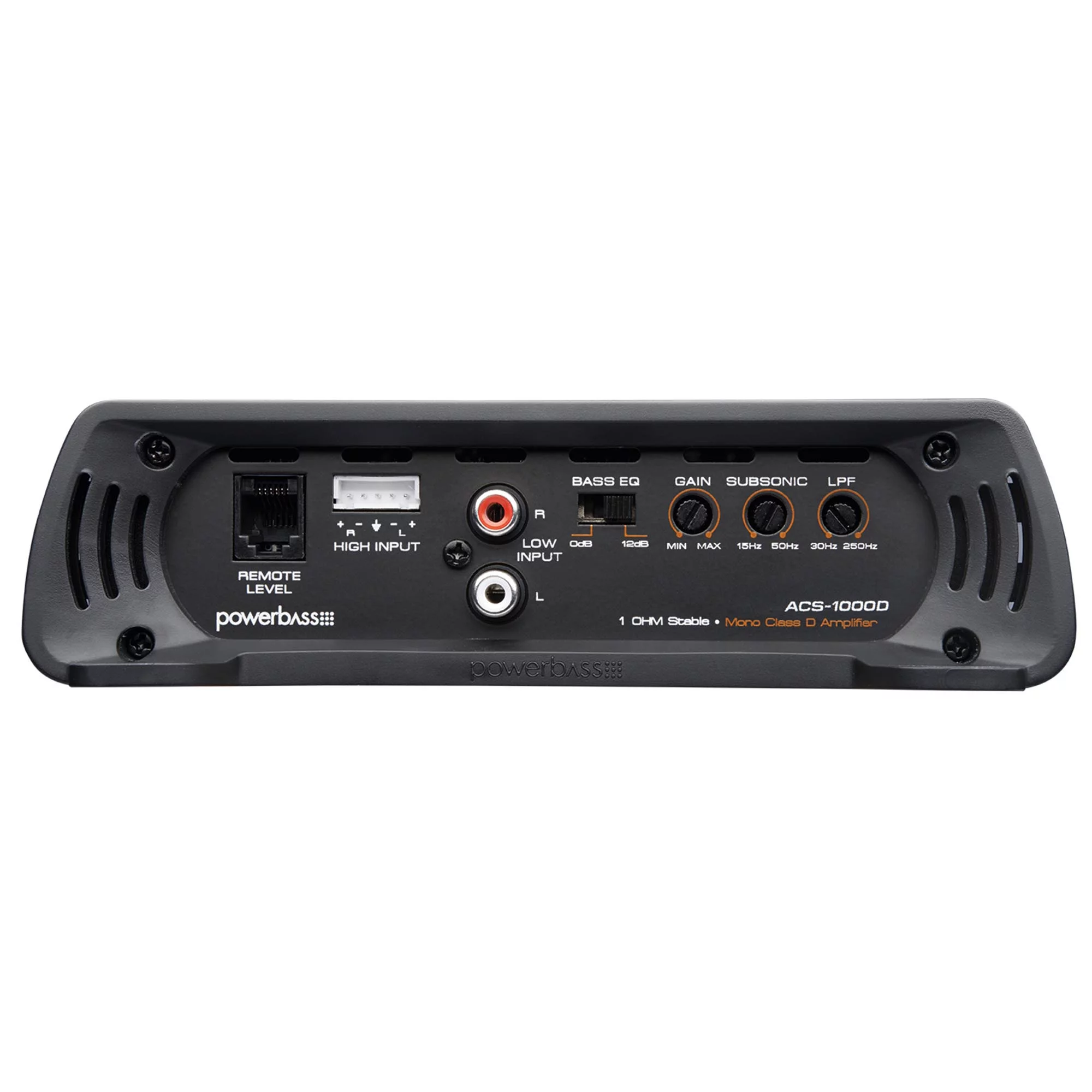 Powerbass ACS ACS-1000D Car Amplifier, 1000 W RMS, 2000 W PMPO, 1 Channel, Class D