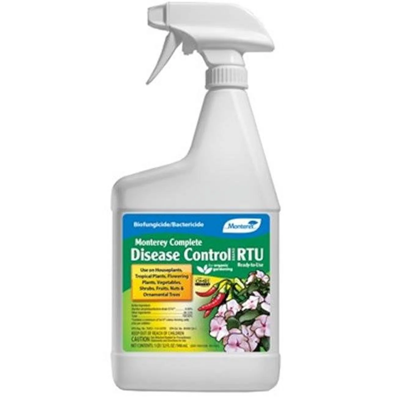 Monterey LG3174 Plant Complete Disease Control, Organic, Ready-to-Use, 32 oz. - Quantity 1
