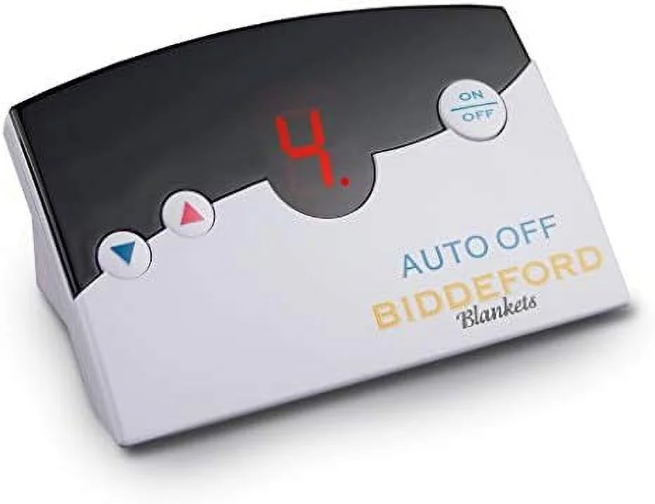 quilted electric heated mattress pad with digital controller, king, white