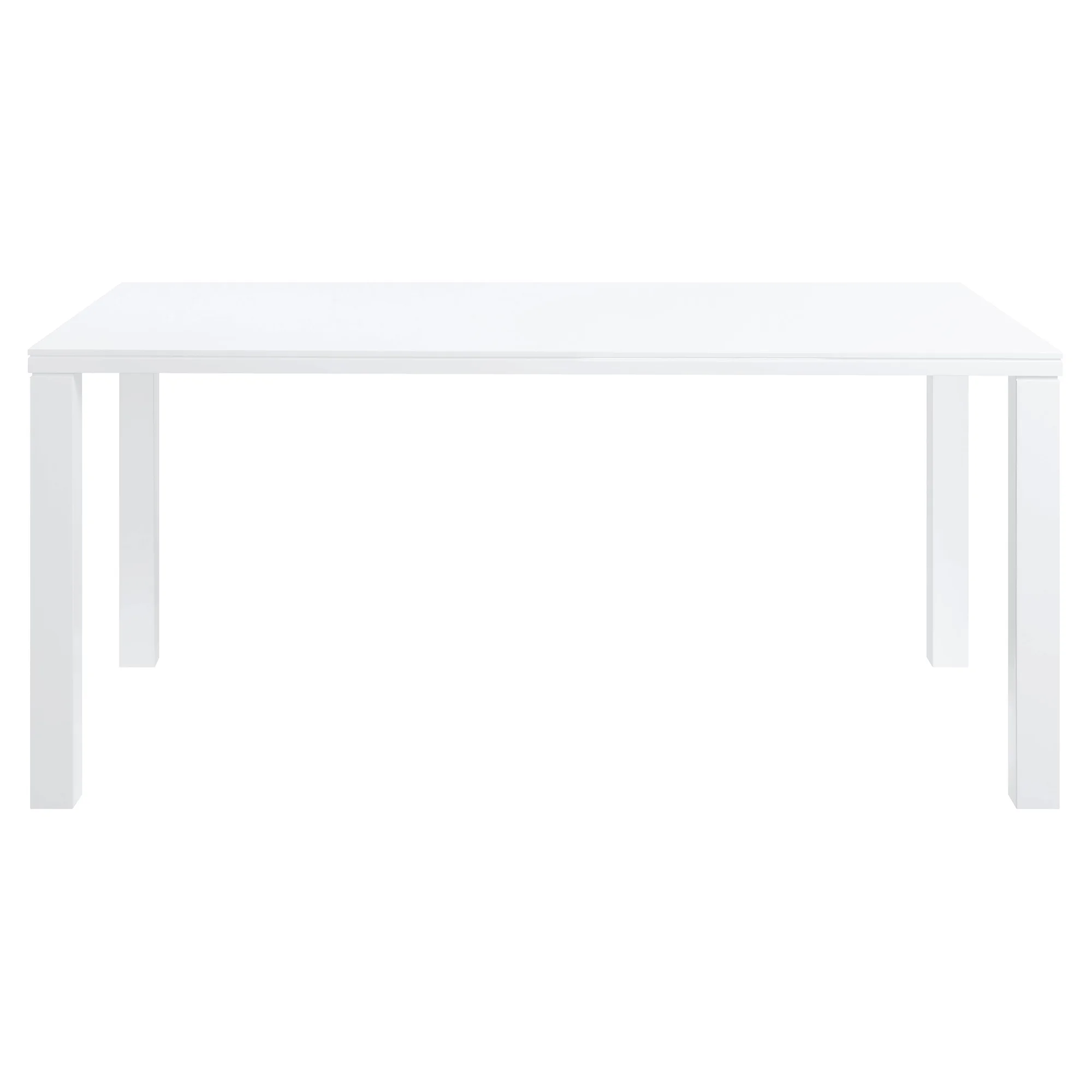 ACME Pagan Dining Table in White High Gloss