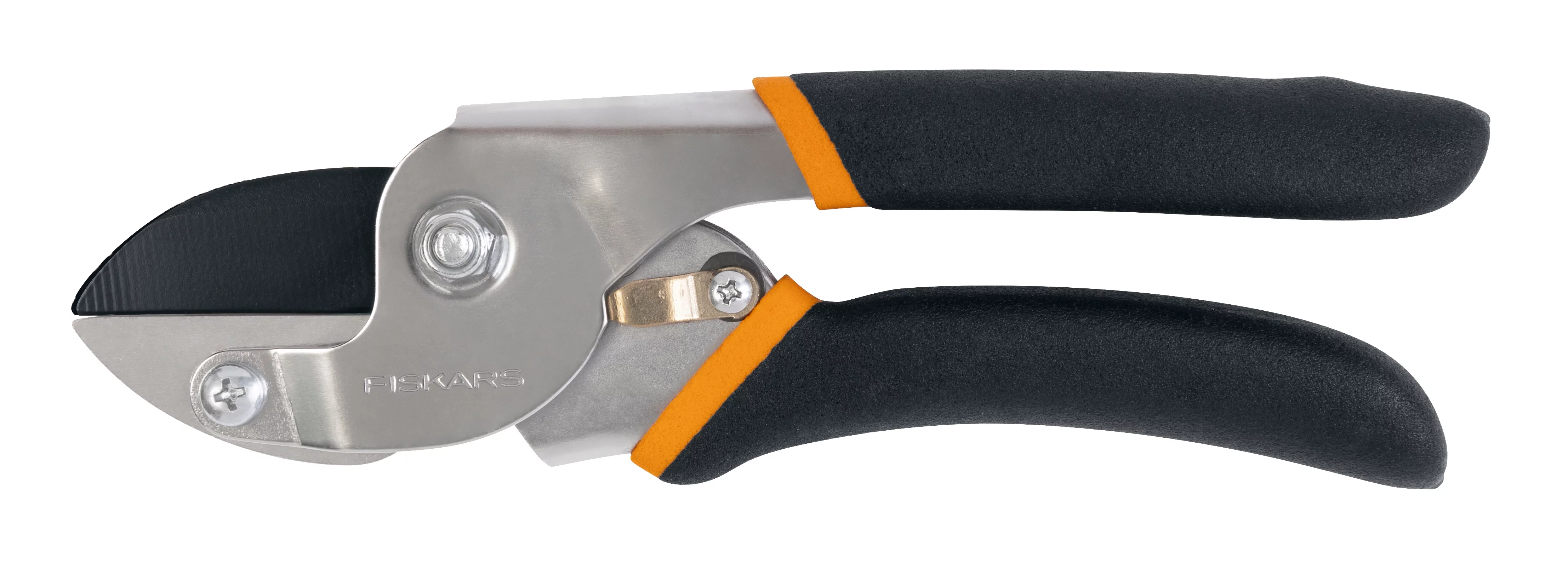 Fiskars Power-Lever Ultra Anvil Pruner, Steel Blade and Non-Slip Handle