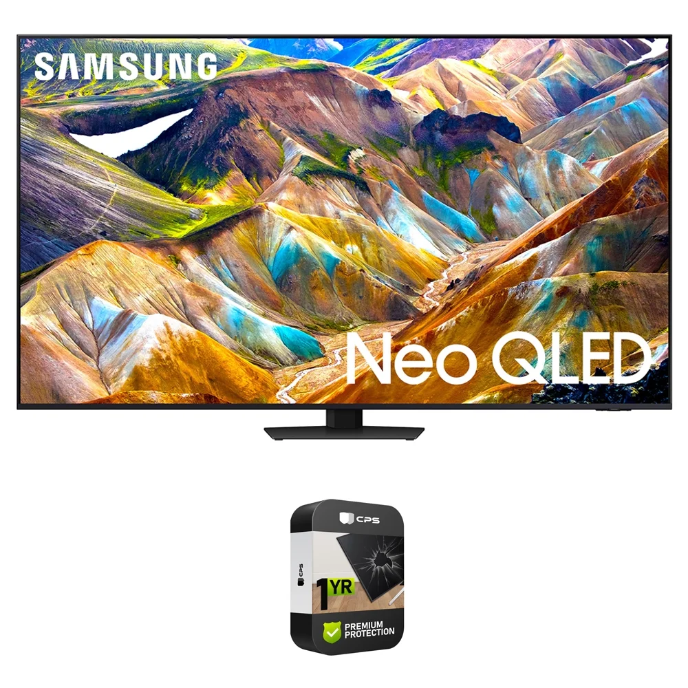 Samsung QN65QN85DB 65 Inch Neo QLED 4K Smart TV (2024) Bundle with 1 YR CPS Enhanced Protection Pack