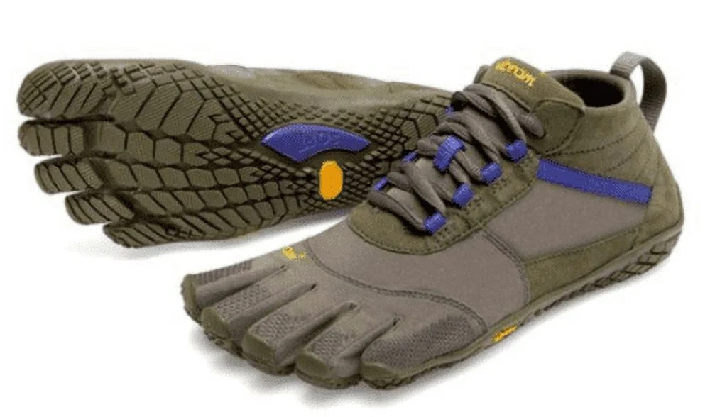 Vibram FiveFingers V-Trek Size 7-7.5 M EU 37 Women's Trail Shoes Military Purple