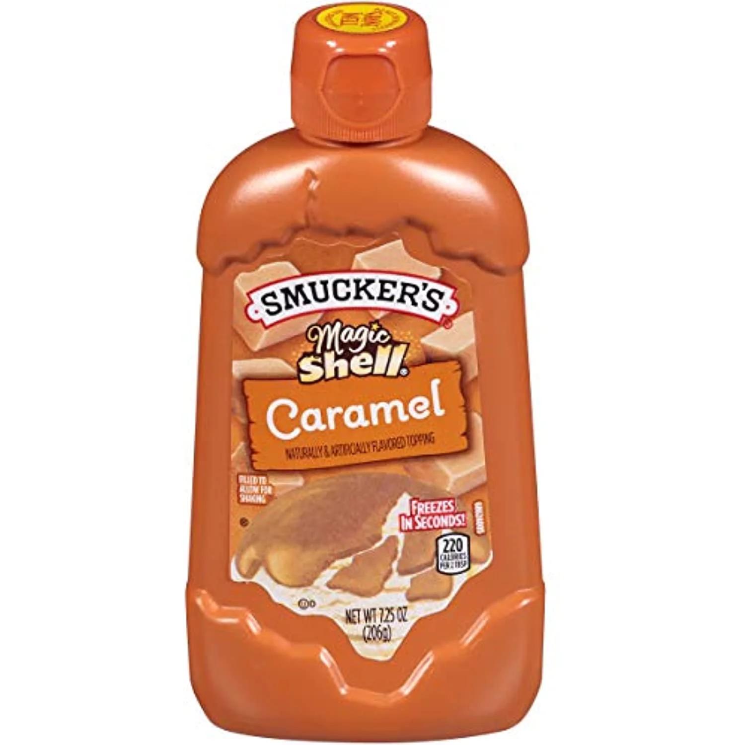 Smuckers Magic Shell Caramel Flavored Topping, 7.25 Ounces (Pack Of 8)