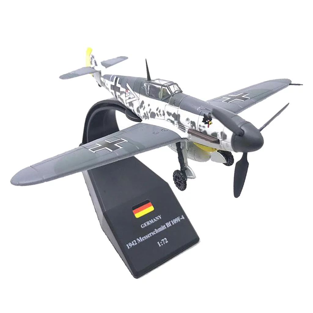 WW2 Aircraft 1942 BF109F- Plane 1/72 Scale Diecast Model NEW