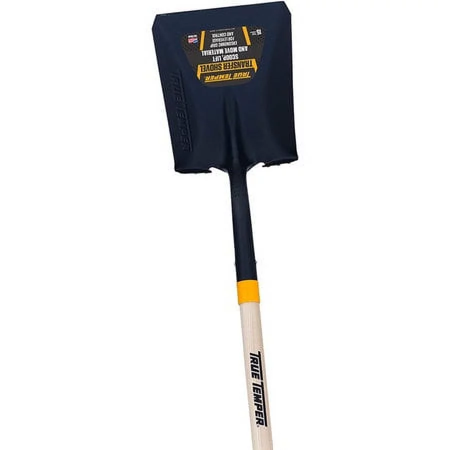 True Temper-2585700 True Temper Forged Shovel with Cushion End Grip Hardwood Handle