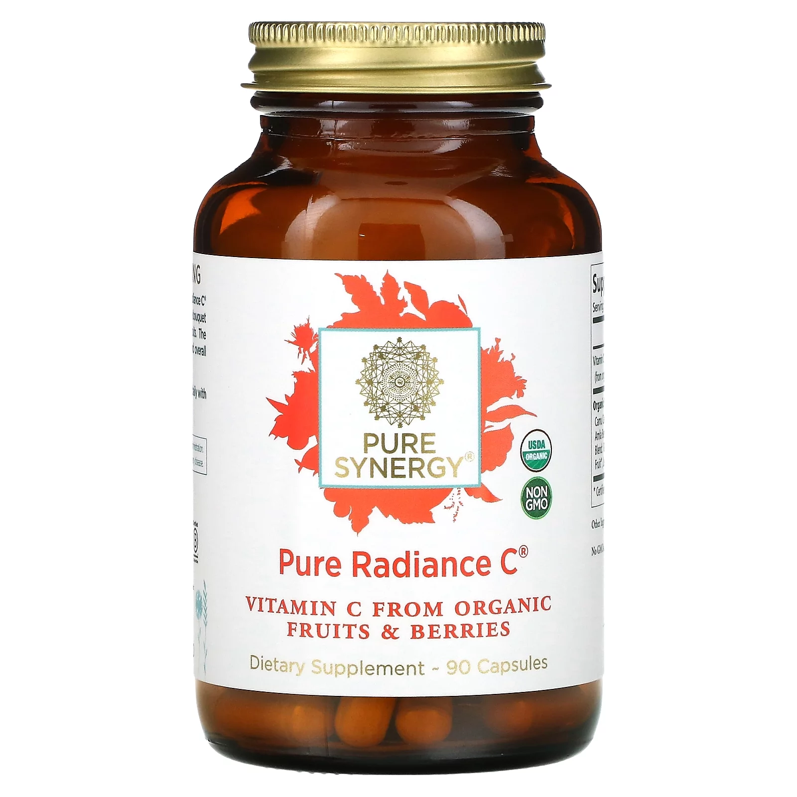 Pure Radiance C 650 mg - 90 Vegetable Capsules by The Synergy Company