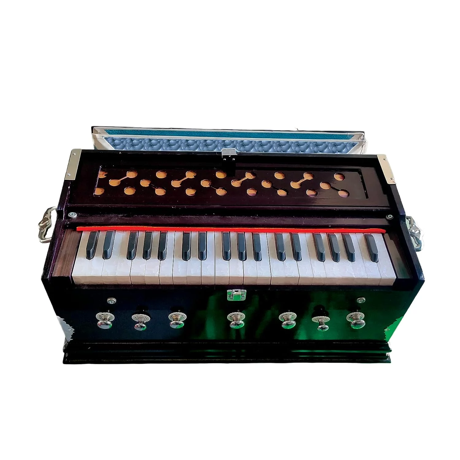 Harmonium Musical Instrument | Octave | 39 Keys | Double Bellow |