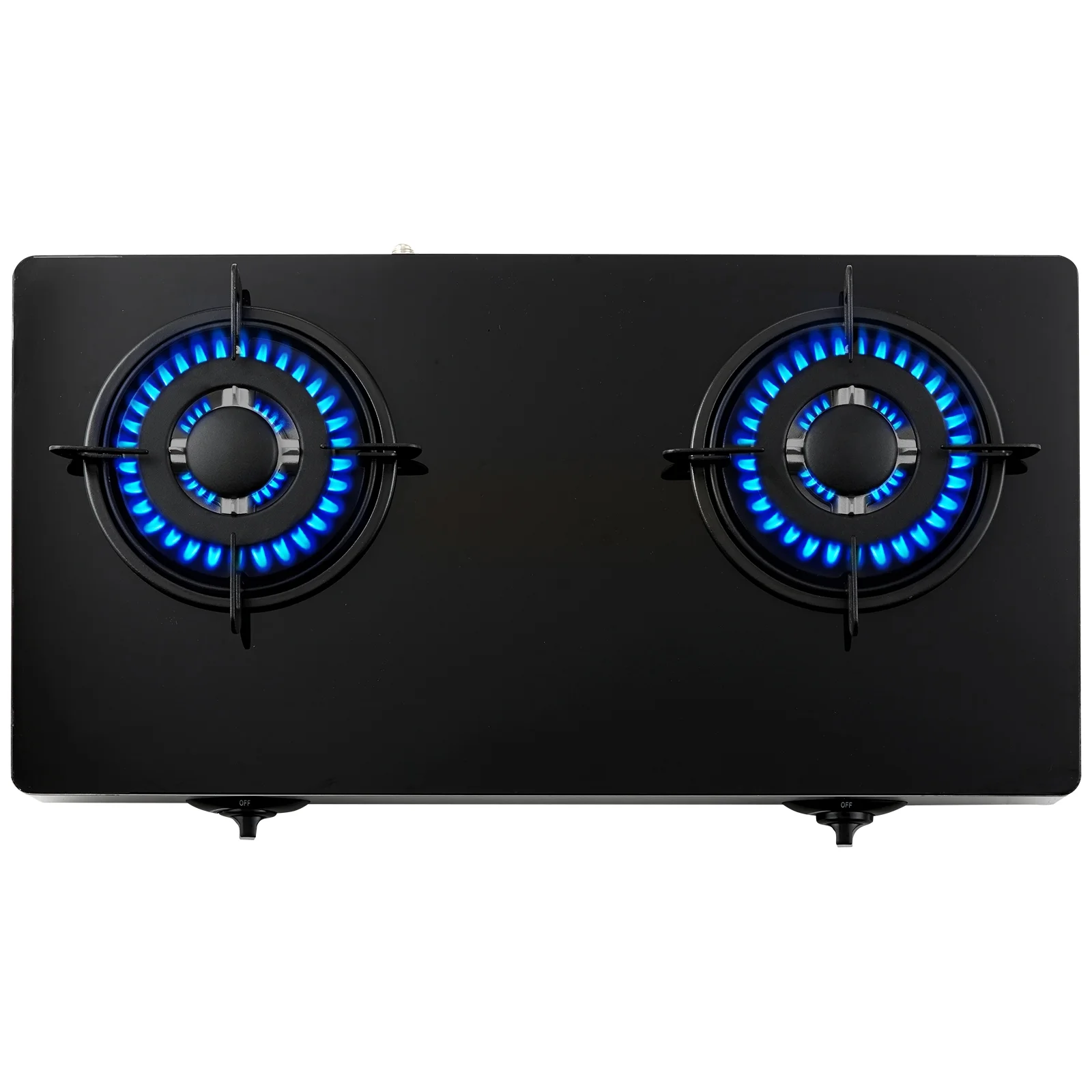 SKYSHALO Gas Cooktop Tempered Glass Countertop Cooktop 28