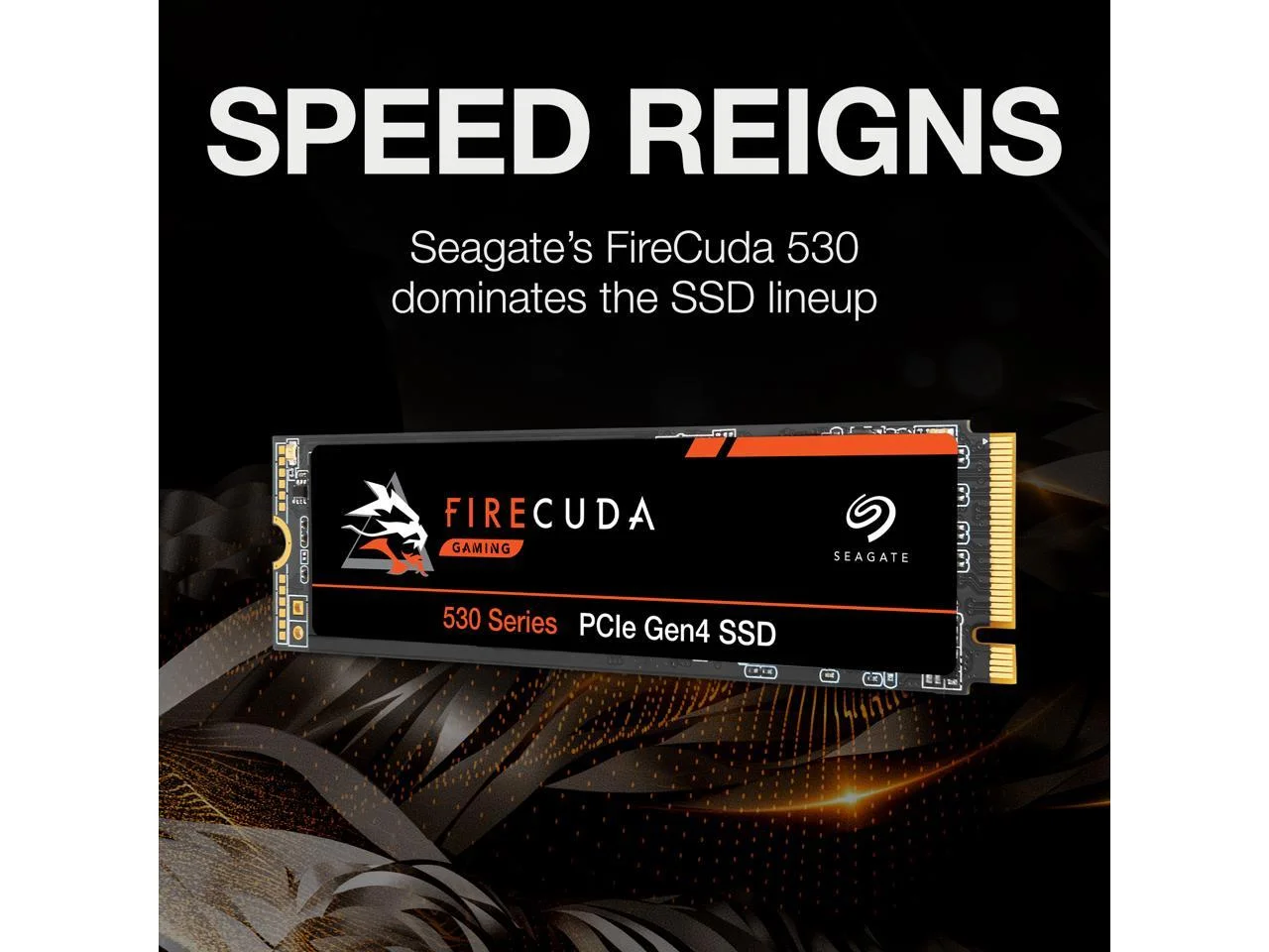 Seagate FireCuda 530 M.2 2280 2TB PCIe Gen4 x4 NVMe 1.4 3D TLC Internal Solid State Drive (SSD) ZP2000GM3A013