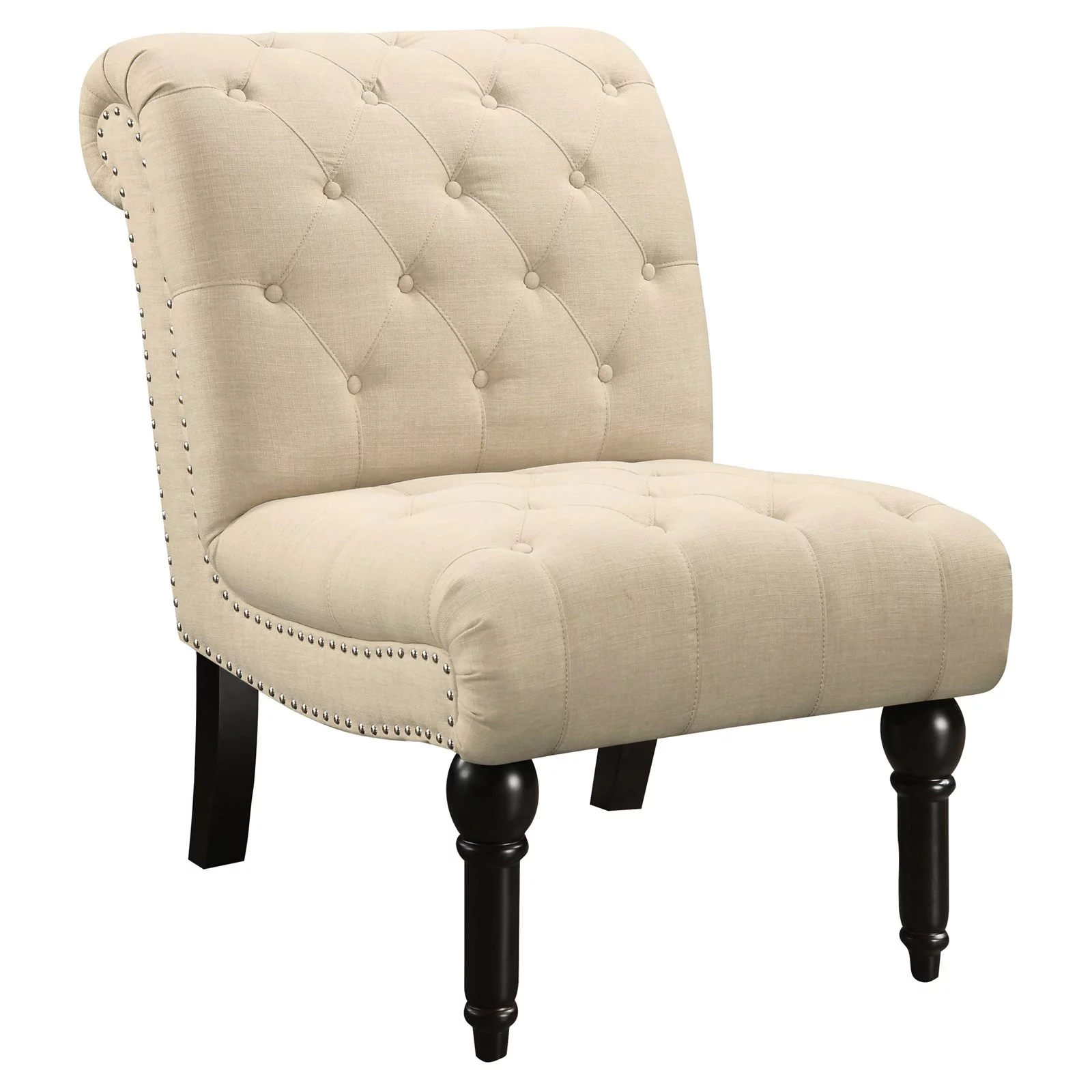 Picket House Furnishings Twine Armless Upholstered Accent Chair