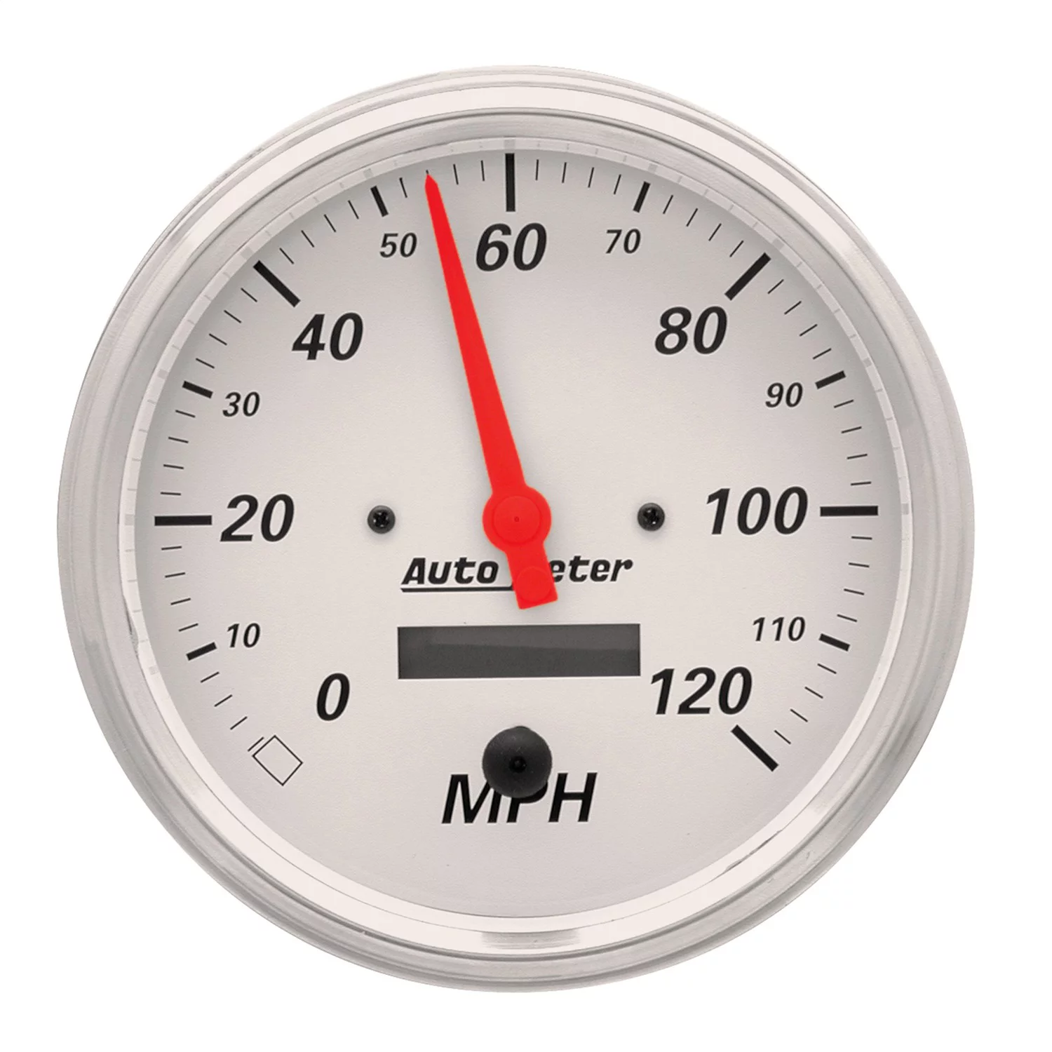 Autometer 1389 Arctic White Electric Programmable Speedometer