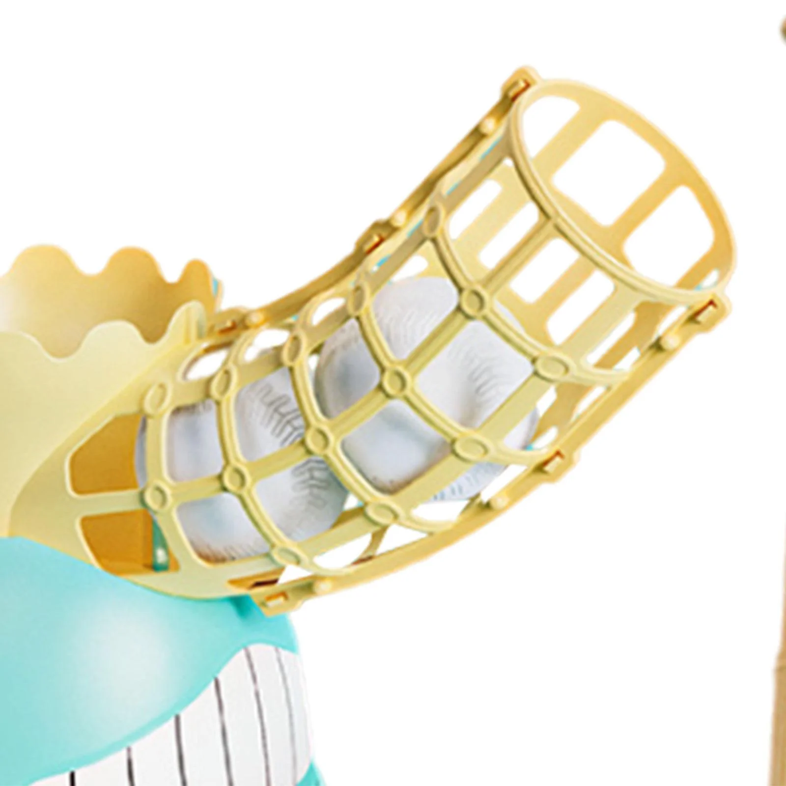 Baoblaze Kids Baseball Pitching Machine Baseball ting Machine with and 6 Baseballs Blue