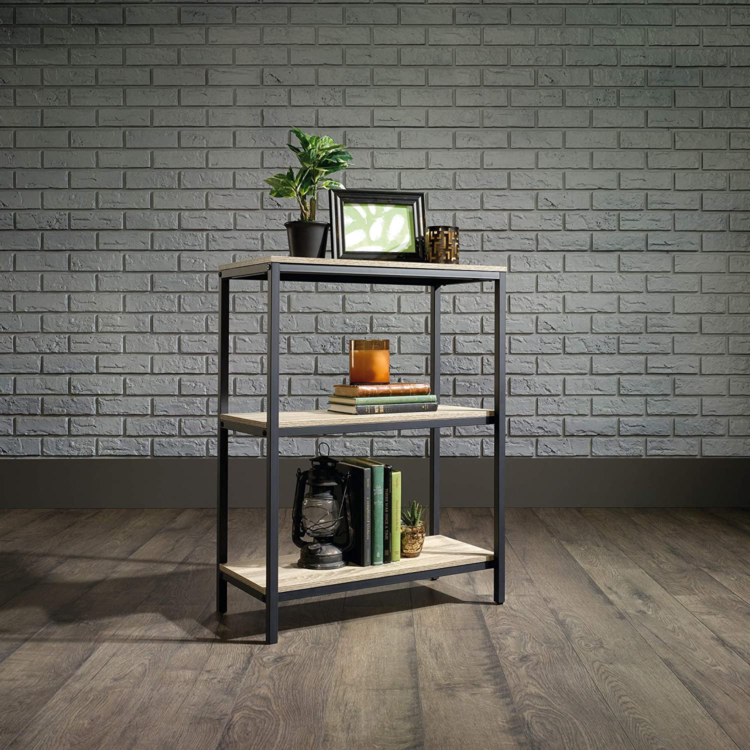RUO North Avenue 3 shelves Bookcase, Charter Oak finish, L: 23.47