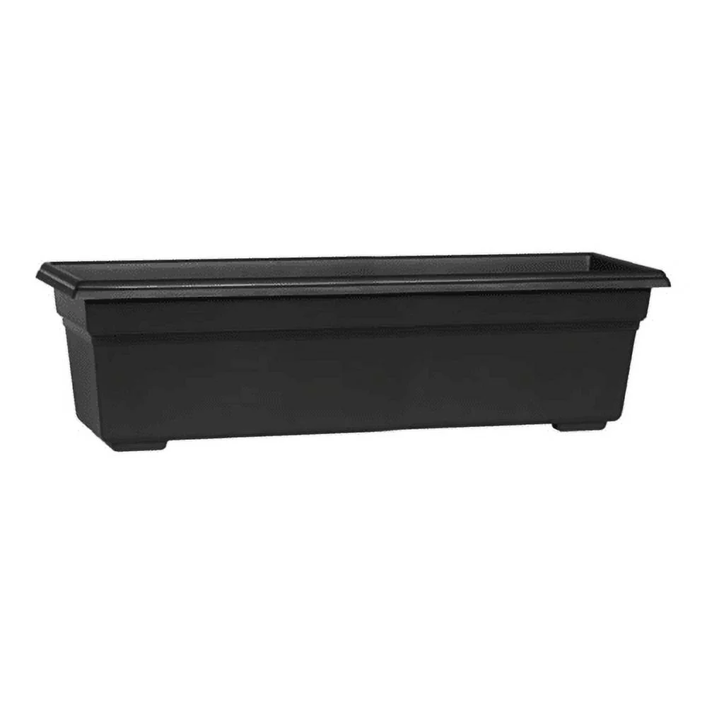Novelty (#16308) Countryside Flower Box, Black - 30