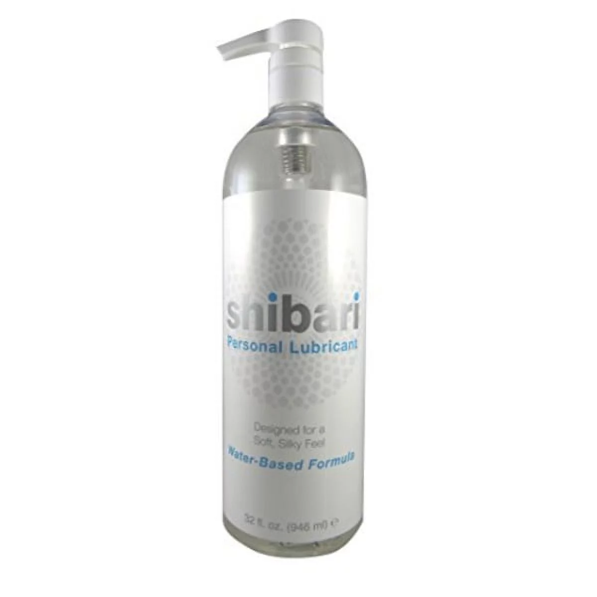 shibari water based personal lubricant, 32oz with pump