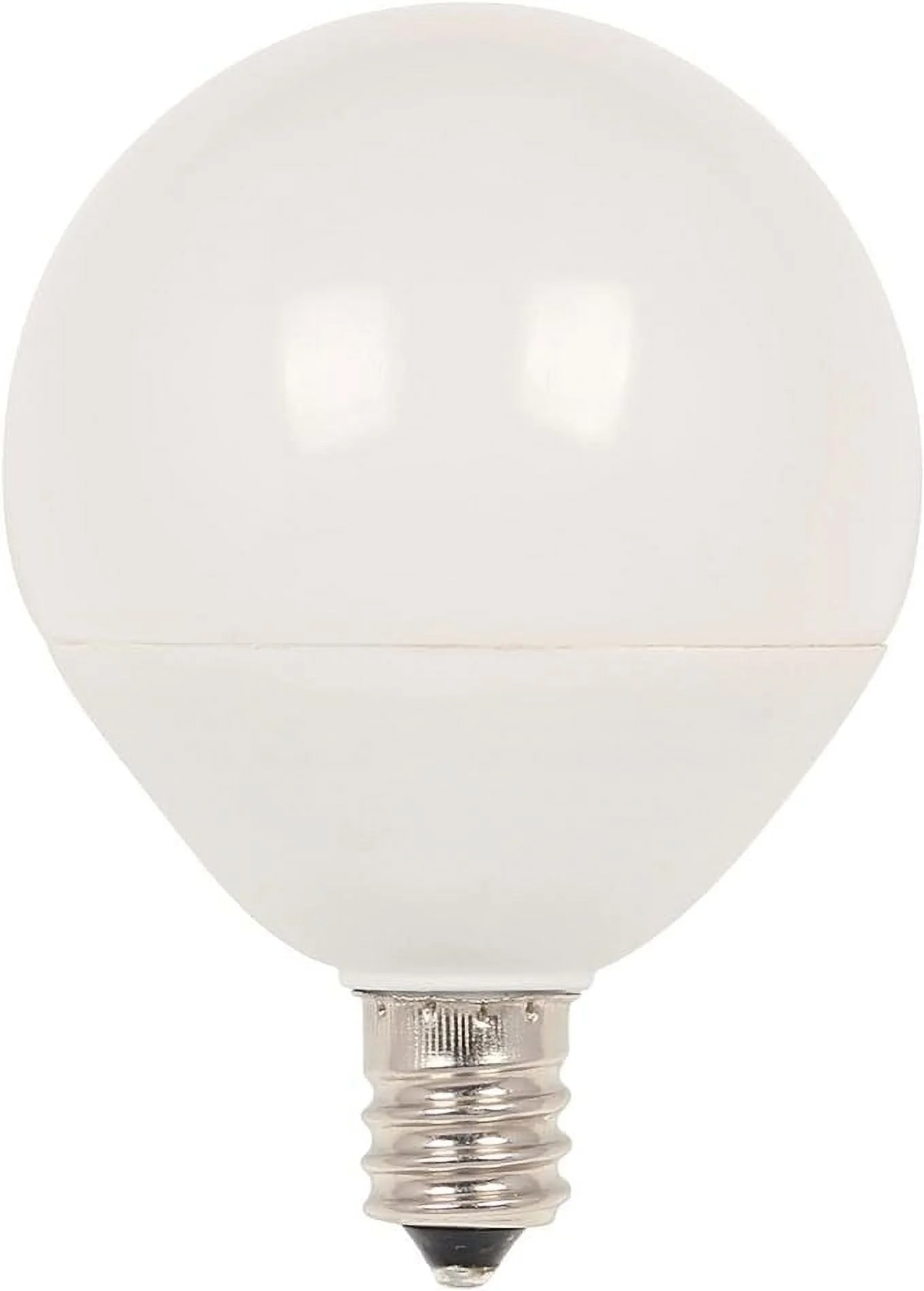 Westinghouse Lighting 4513100 60-Watt Equivalent G16-1/2 Dimmable Soft White LED Light Bulb with Candelabra Base