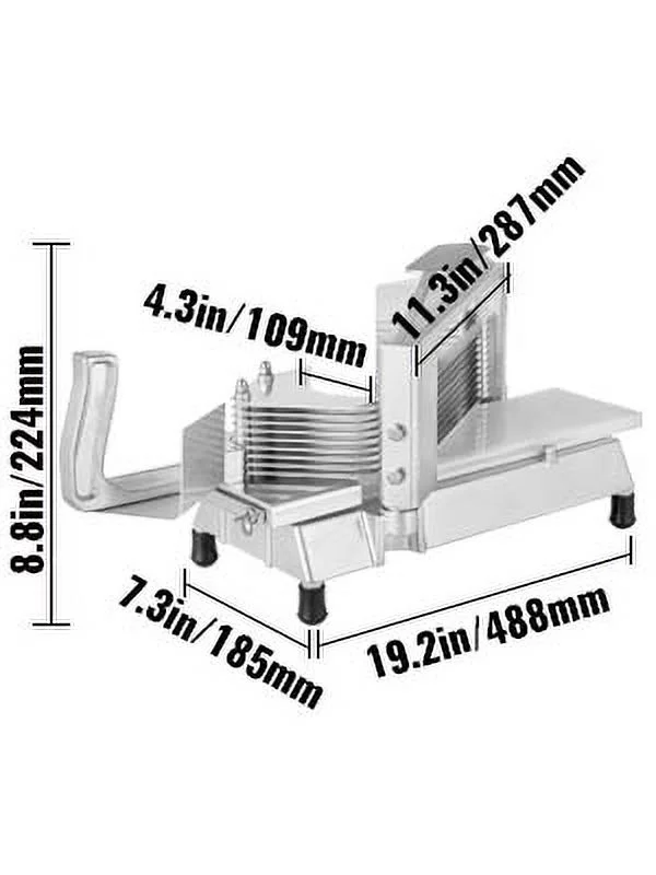 BENTISM Commercial Tomato Slicer 1/4