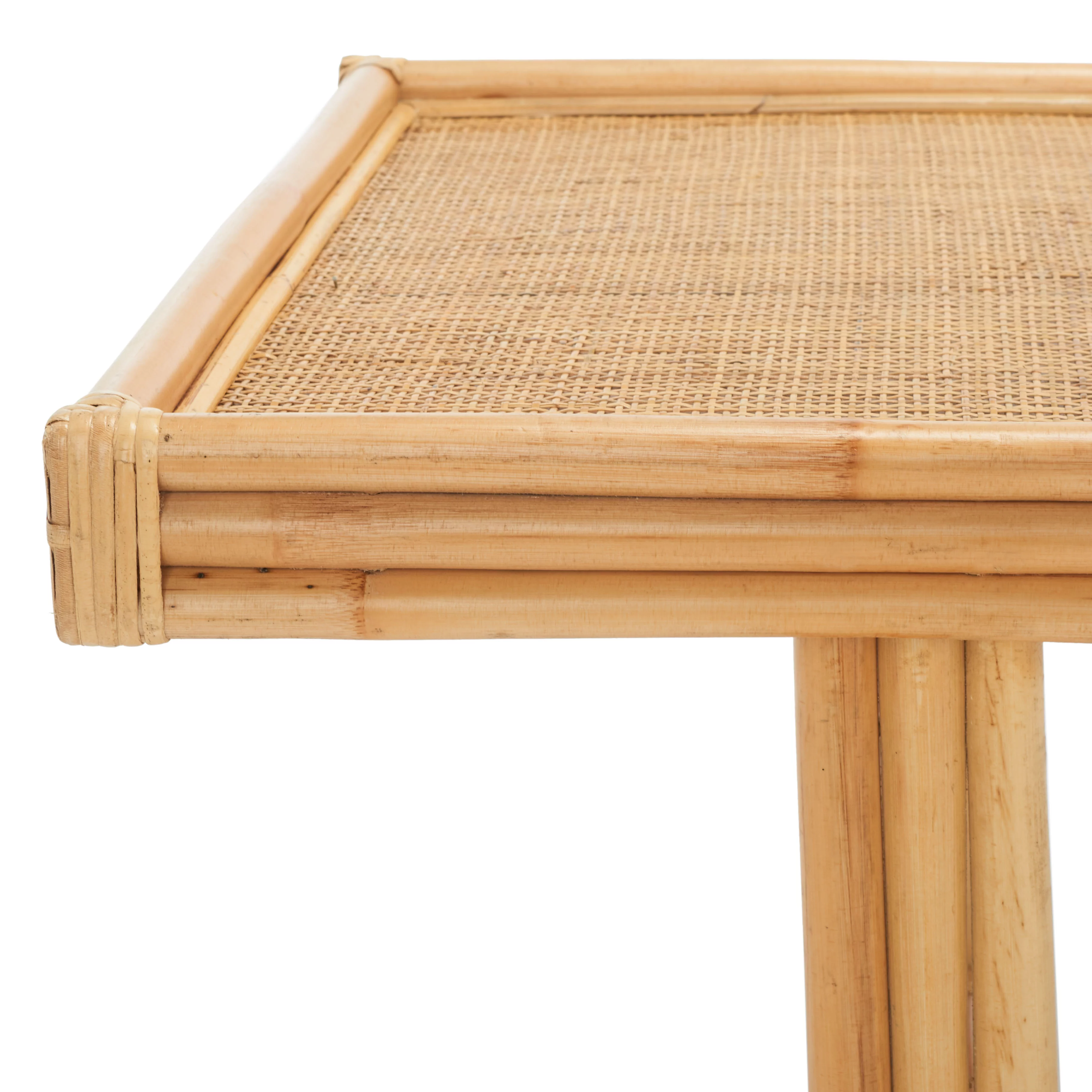 SAFAVIEH Juri Coastal Rectangle Coffee Table, Natural