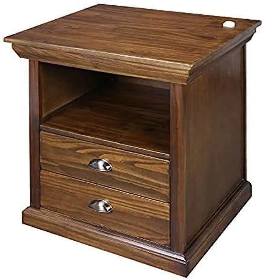 Casual  Lincoln Nightstand Compartment  Concealment   Mocha