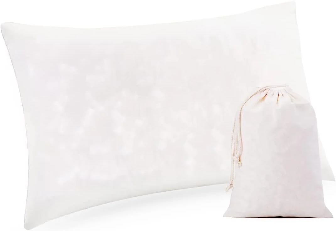 Adjustable Shredded Premium Latex Pillow, 100% Extra Soft Latex Pillow Hotel Collection Grade for Sleeping - Queen Size