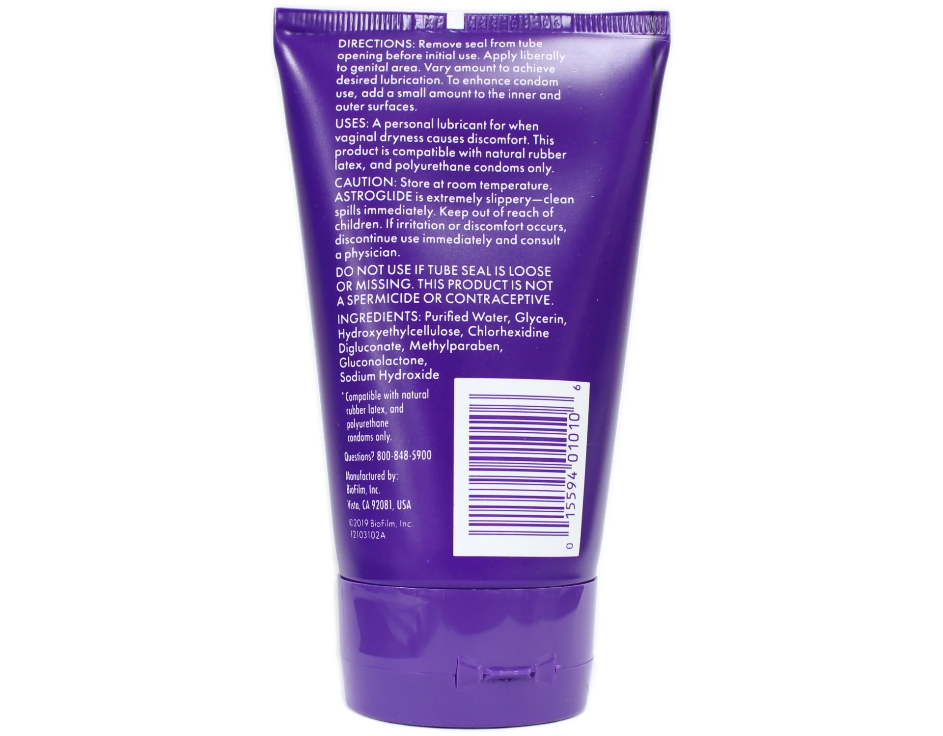 2 Pack - Astroglide Personal Lubricant Gel, 4oz Each