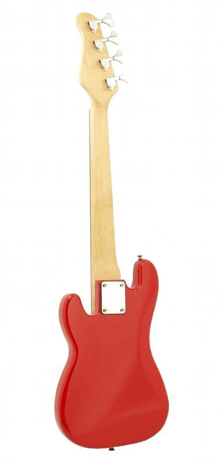 ELECTRIC BASS GUITAR - RED - Small Scale 36