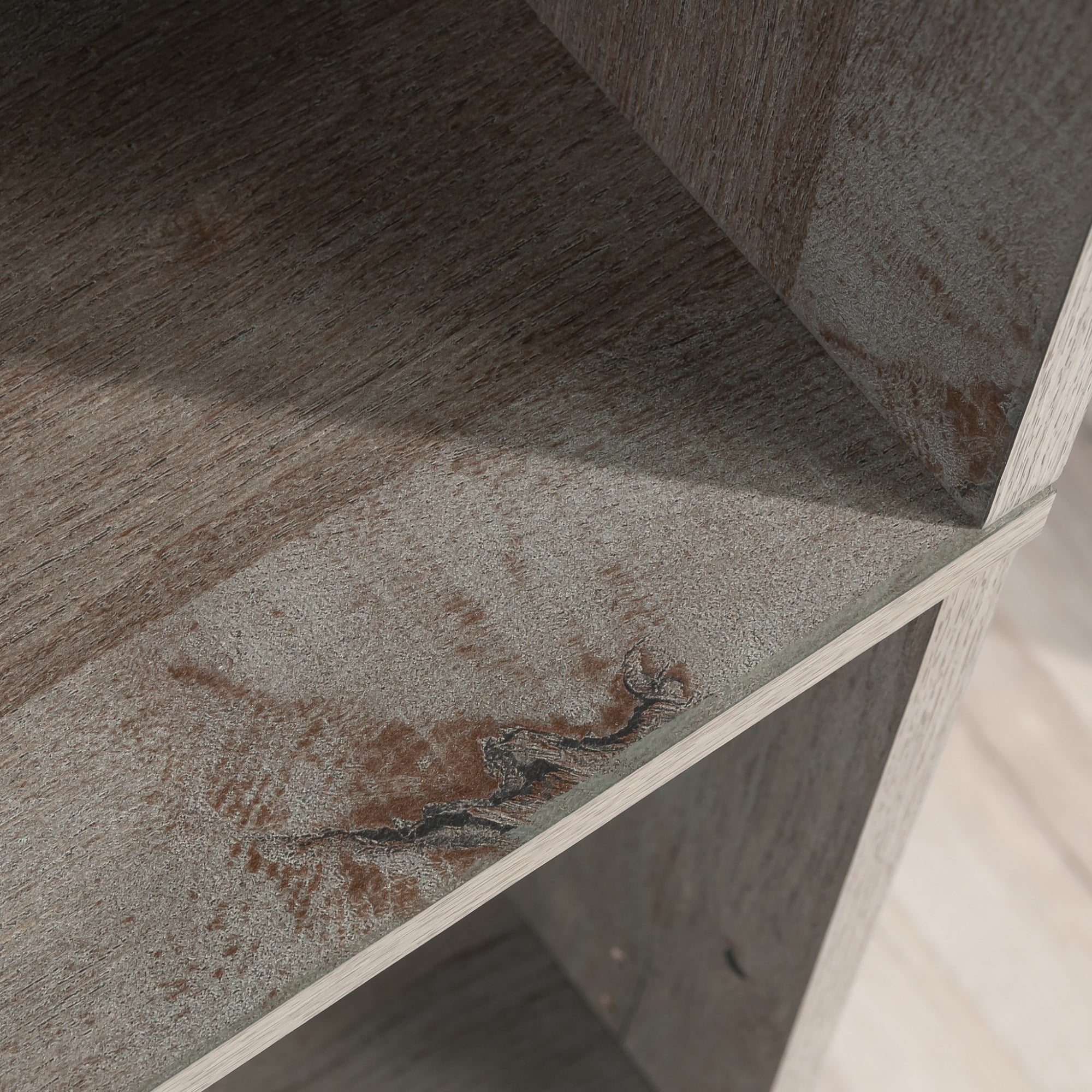 Sauder Sundar Engineered Wood 5-Shelf Bookcase in Mystic Oak Finish