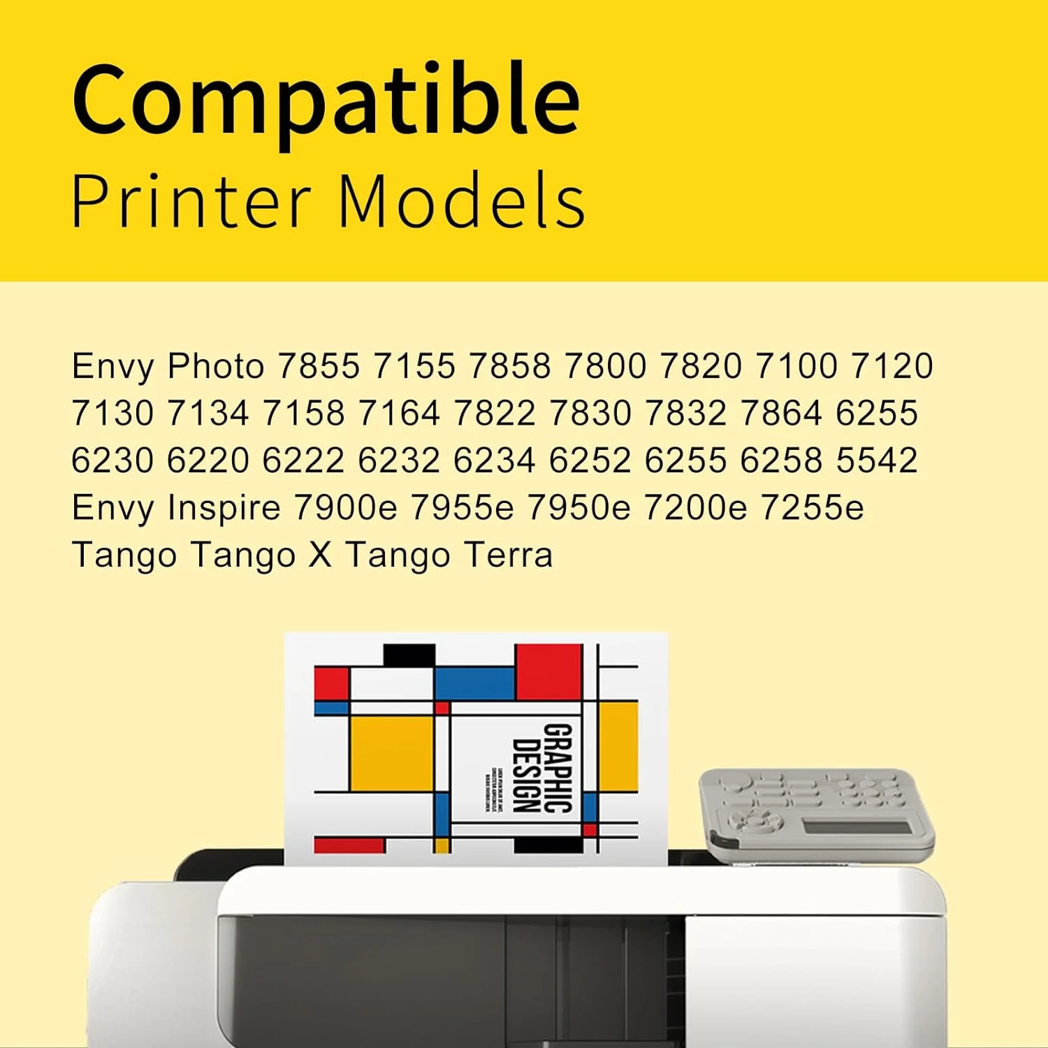 64XL Ink Cartridges Combo Pack Replacement for HP 64 XL 64XL Ink Work for HP Envy Photo 7855 7155 7858 7800 6255; Envy