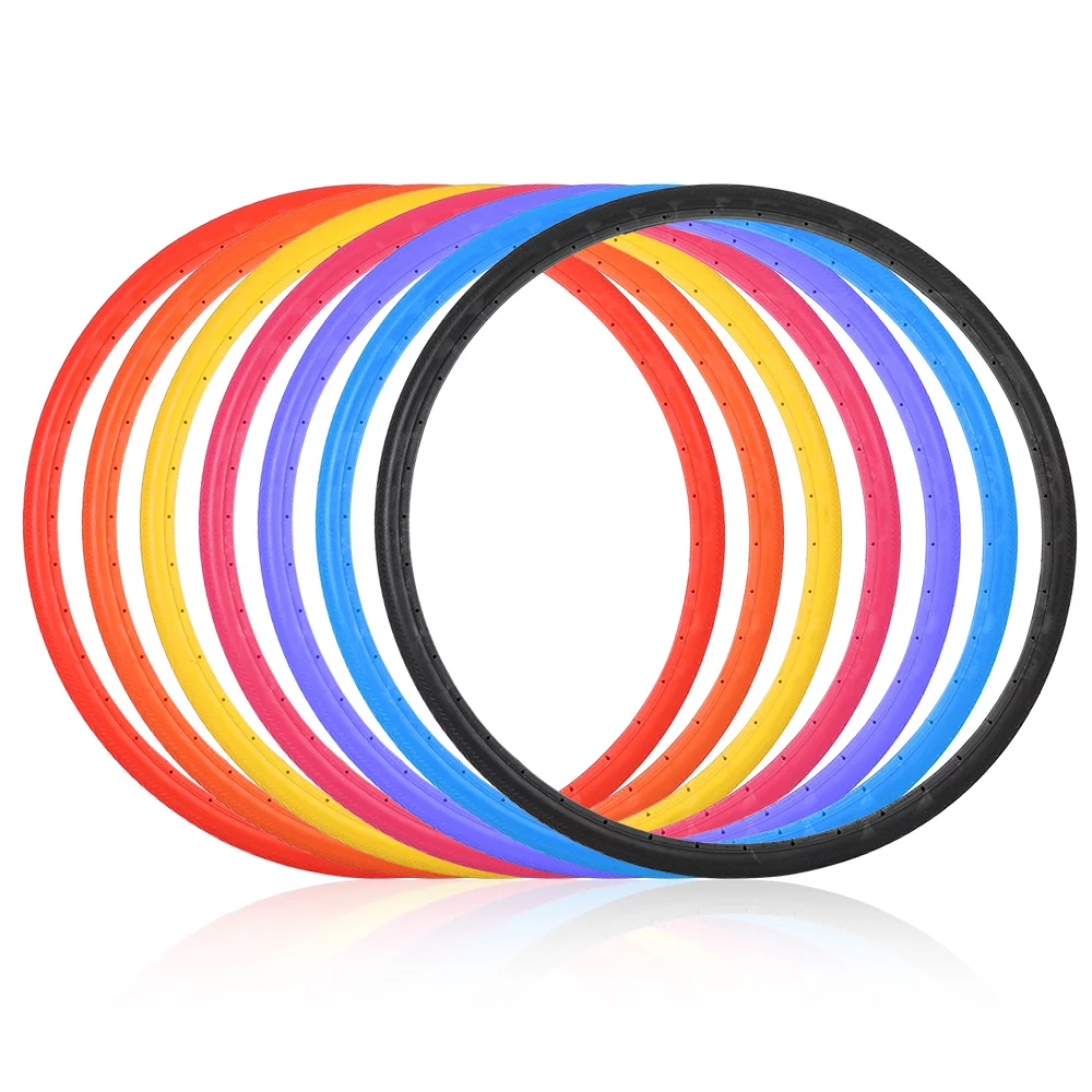 ametoys Bike Solid Tire 700x23C Road Bike Cycling Riding Tubeless Tyre Wheel