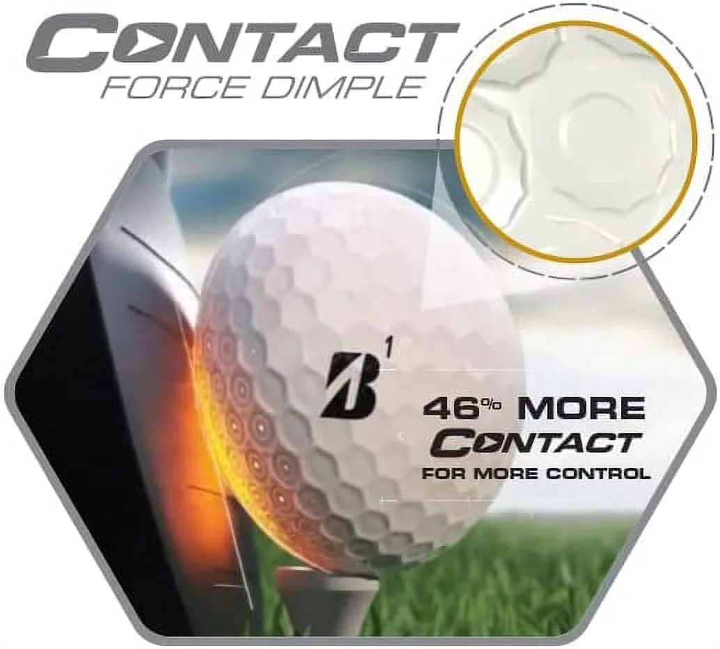 Bridgestone 3CRX6D Bridgestone 2023 e12 Contact Red Golf Ball-Dozen
