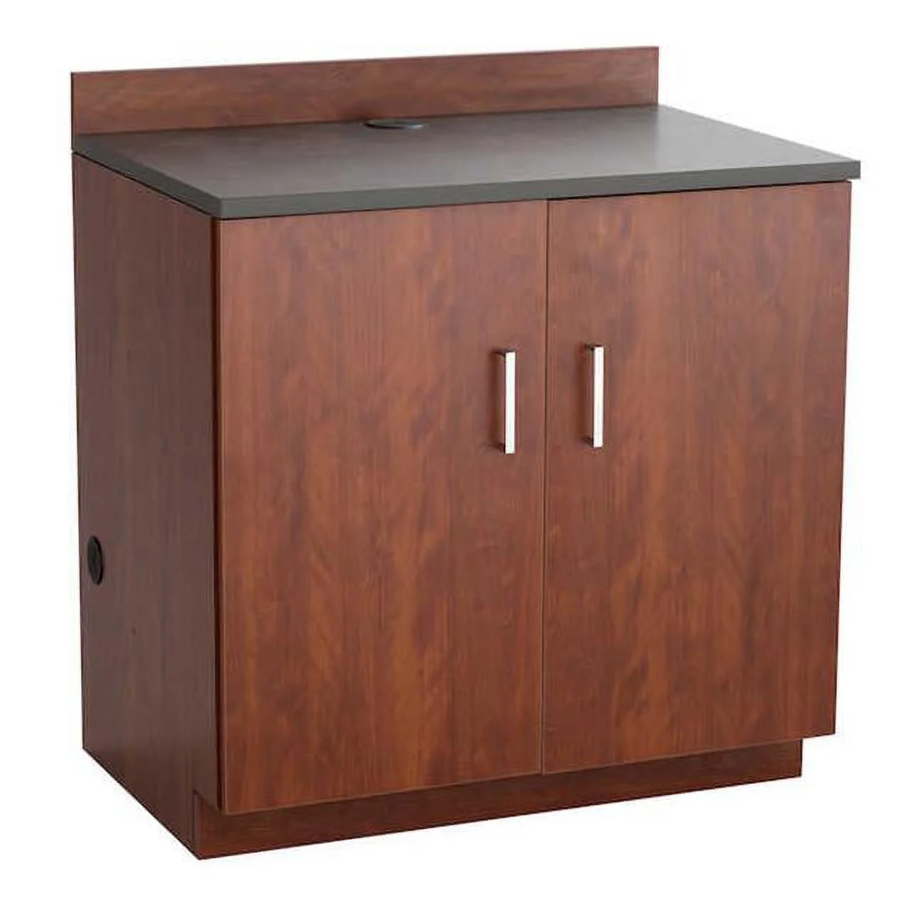 Safco  Hospitality Base Cabinet with Two Door - Mahogany