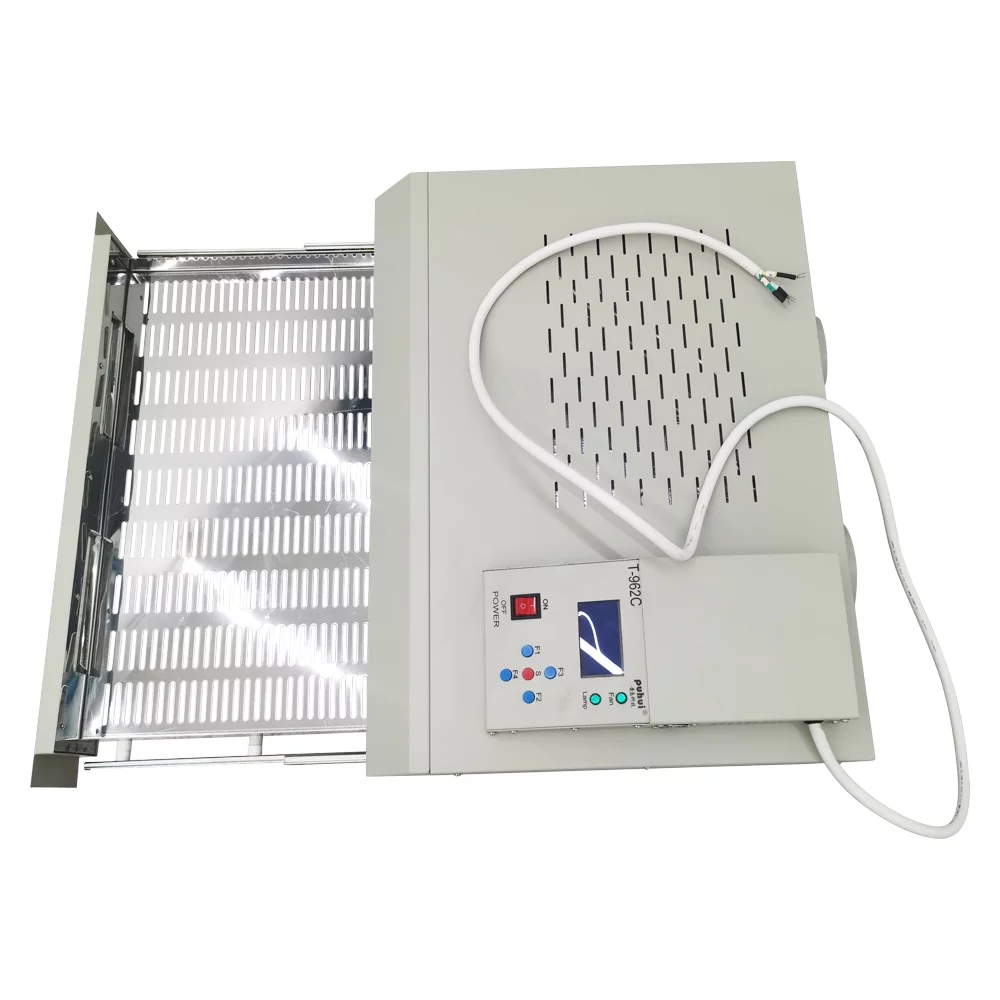Techtongda T962C Reflow Oven Professional Infrared Heater Soldering Machine Automatic Reflow Machine 600x400mm