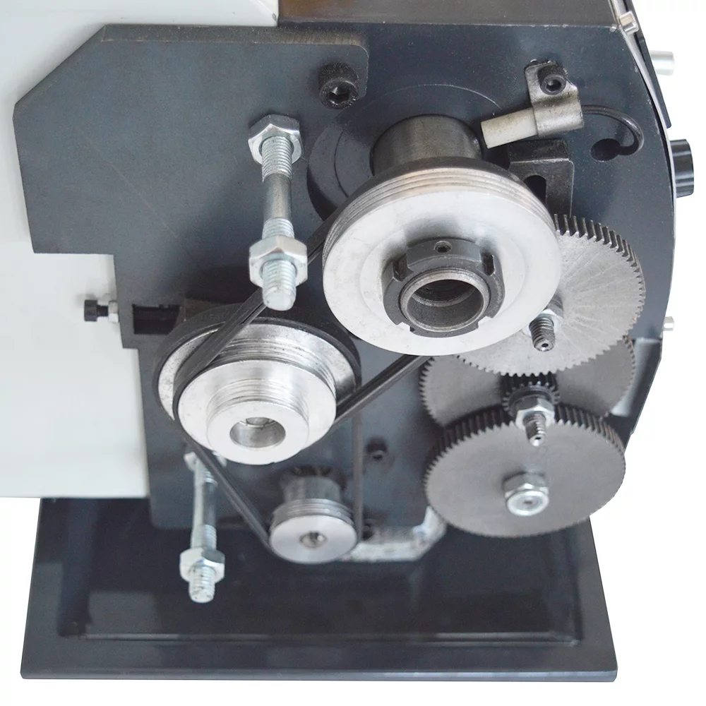 Mini Metal Bench Lathe Variable Speed Precision Inch Instrument Machine Threaded Version WM180V 600W 7