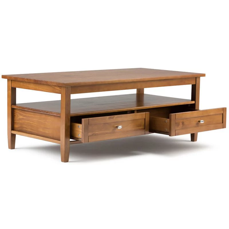 Home Square 2-Piece Set with Wood 48