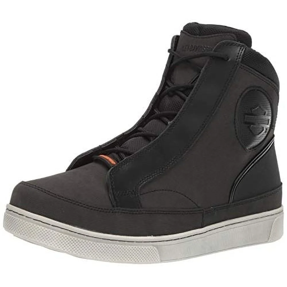 Harley-Davidson Men?s Vardon 6.5-Inch Black Waterproof Motorcycle Boots D96175  BLACK