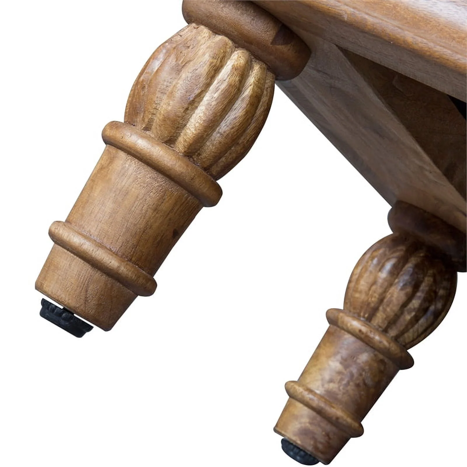 Pemberly Row Traditional 12-Drawer Engineered Wood Accent Cabinet in Brown