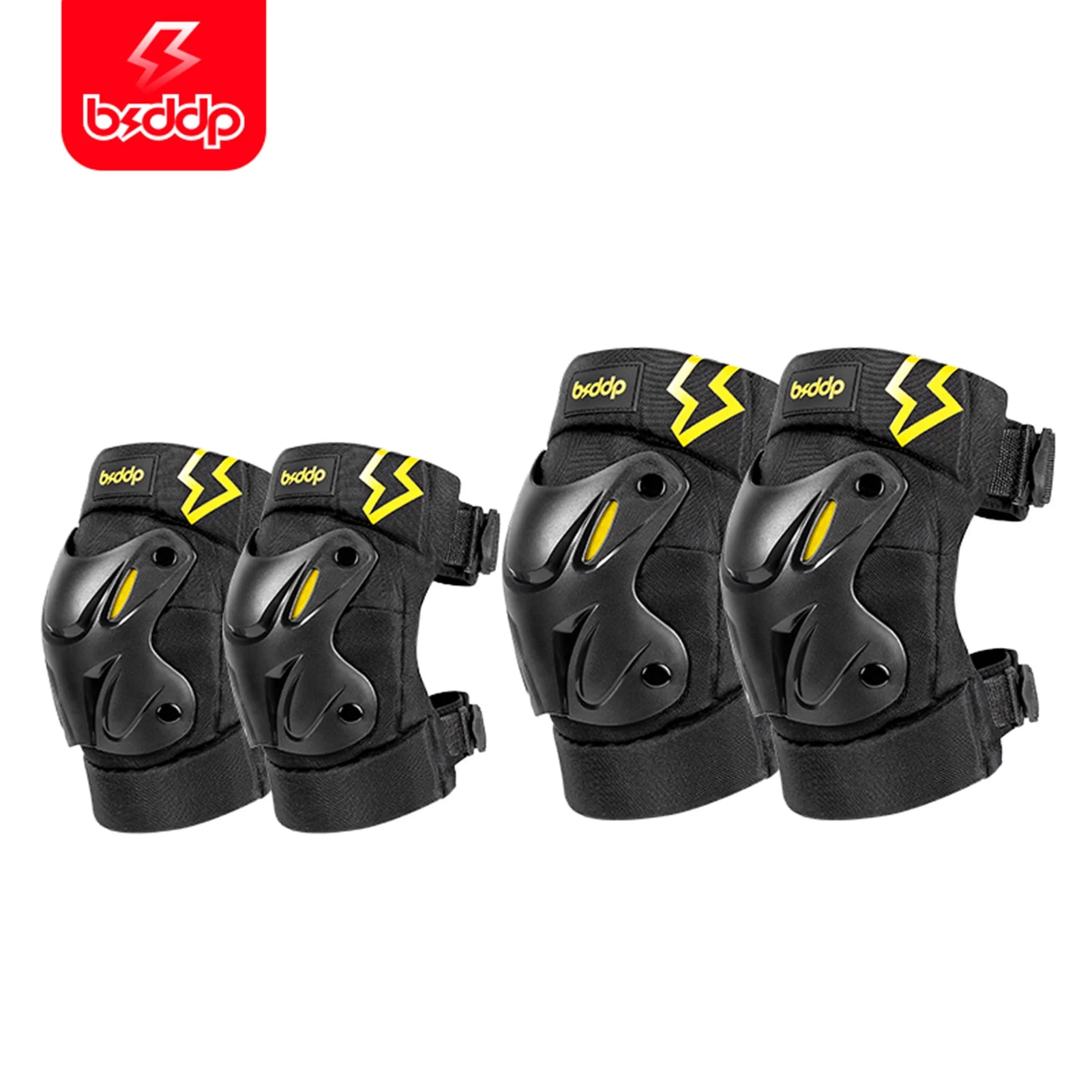 Protective gear suits,Set Knee Eyes Pads 4 Piece 4 Piece Set Buzhi Knee Huiop Eryue