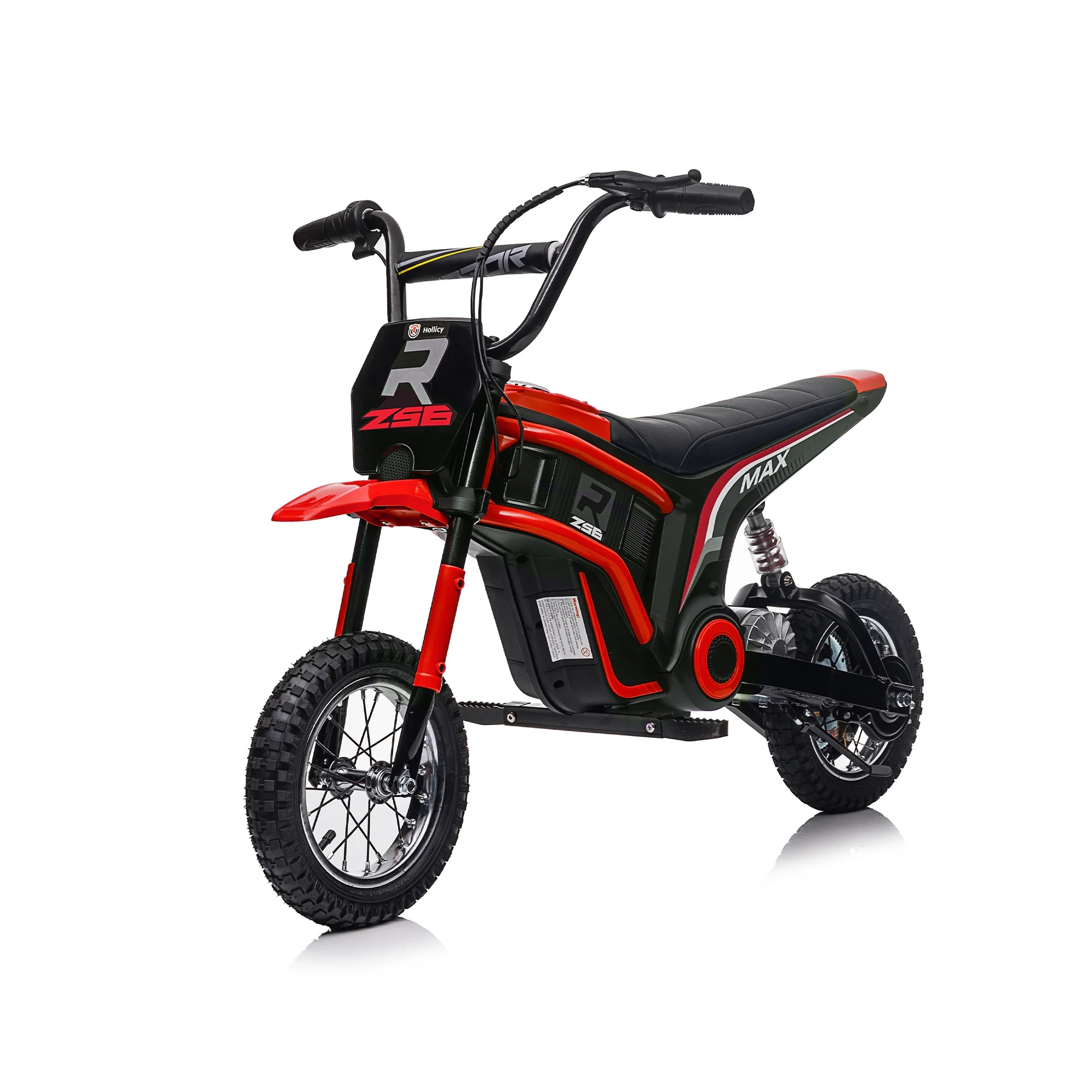 Toy Motocross Dirt Bike - 24V - 60.17 - Experience speed and style with dual suspension and MP3 player!